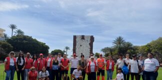 El Ayuntamiento de San Sebastián de La Gomera y Cruz Roja colaboran en una jornada de voluntariado medioambiental