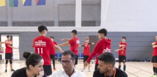 Reunión del CV Gomahara con el Viceconsejero de Deportes del Gobierno de Canarias.