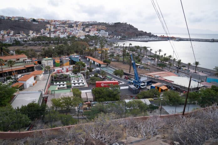 Central eléctrica de El Palmar, en San Sebastián de La Gomera (1)
