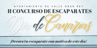 El Ayuntamiento de Valle Gran Rey pone en marcha el II Concurso de Escaparates por el Día de Canarias