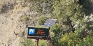 Iniciativa por La Gomera (IxLG) critica la instalación de los nuevos paneles informativos en las carreteras gomeras