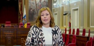 Mensaje institucional del Día de Canarias de la presidenta del Parlamento, Astrid Pérez