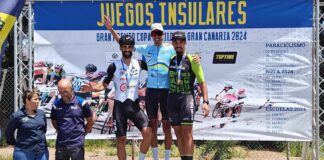 El ciclista gomero, Edgar Magdalena se proclama campeón de Canarias de contrarreloj