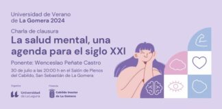 La Universidad de Verano de La Gomera clausura su última edición con una charla sobre salud mental