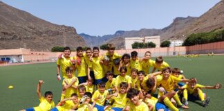 Arranca el IV Campus de Fútbol de la UD Las Palmas en San Sebastián de La Gomera