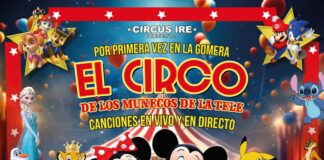 Por primera vez en La Gomera llega a la Isla ‘El Circo de los Muñecos de la Tele’ con su nuevo espectáculo