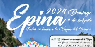 Epina celebra este domingo sus fiestas en honor a la Virgen del Carmen