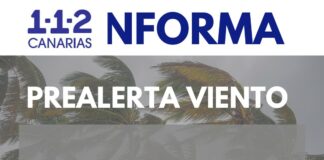 Fuertes vientos con parte de Canarias con prealerta este viernes