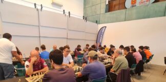 Más de un centenar de personas participaron en el XVIII Open de Ajedrez Activo Isla de La Gomera