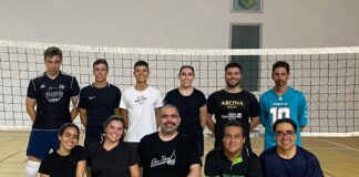 El CV Gomahara acerca el voleibol a los veteranos y veteranas del municipio de San Sebastián de La Gomera