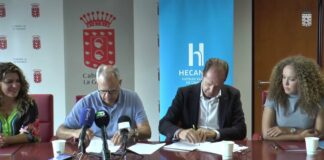 Cabildo y Hecansa firman un convenio de colaboración para el desarrollo de acciones formativas dirigidas a profesionales de la restauración