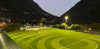 Hermigua estrenará en breve su recién remodelado campo de fútbol “El Curato”