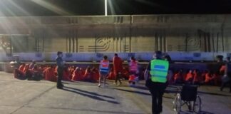 Avistado un cayuco con 57 personas a bordo a 30 millas de La Gomera