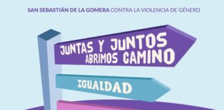 El Ayuntamiento de San Sebastián de La Gomera conmemora el 25N bajo el lema «Juntas y Juntos Abrimos Camino»