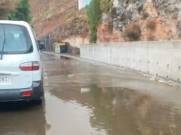 Chubascos localmente fuertes y tormentas en Canarias este lunes