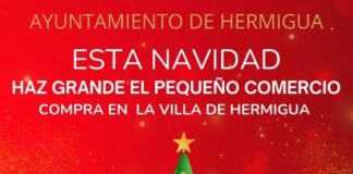 Hermigua pone en marcha la campaña “Esta Navidad haz grande el pequeño comercio”