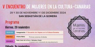 La Gomera acoge este fin de semana el V Encuentro de Mujeres en la Cultura-Canarias