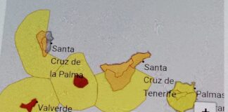 La Aemet activa el AVISO ROJO por vientos en La Gomera