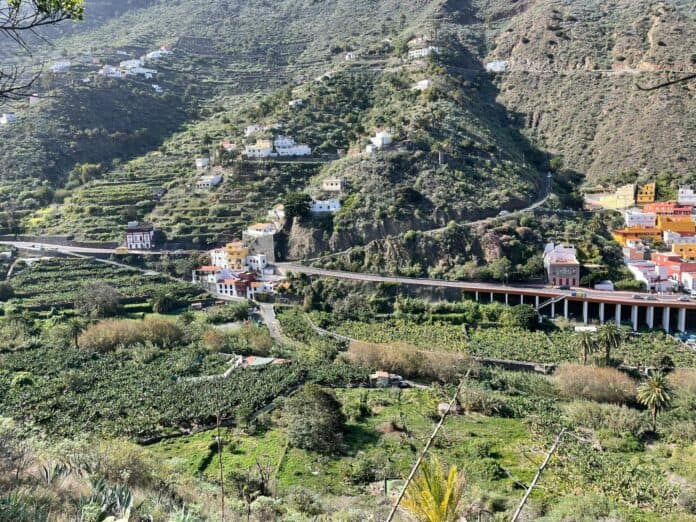 Barrio de Las Hoyetas en Hermigua