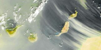 Intensa calima este miércoles en Canarias