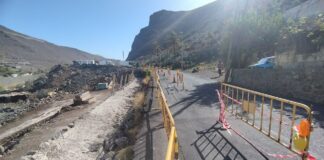 Iniciativa por La Gomera (IxLG) denuncia el abandono del barrio de El Langrero en las obras de mejora de la carretera del barranco de La Villa