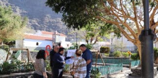 El Ayuntamiento de Valle Gran Rey inicia los trabajos de mejora del Parque Infantil de Borbalán
