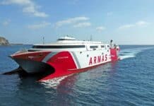 Horarios de los trayectos de Naviera Armas entre el 10 de noviembre al 16 de noviembre