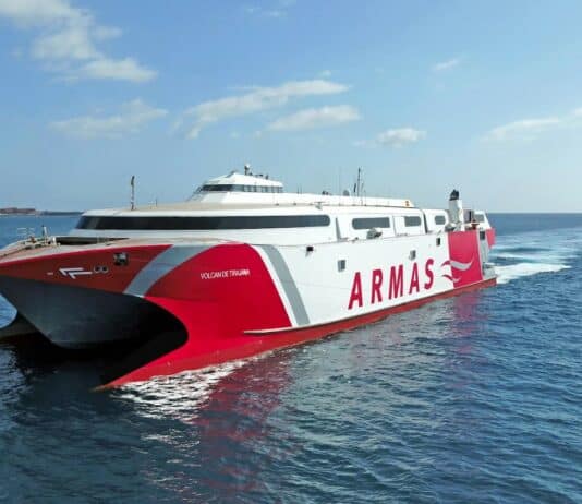 Horarios de Naviera Armas para la Semana de Navidad del 22 al 28 de diciembre