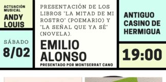 Presentación de dos libros del escritor Emilio Alonso este próximo sábado en Hermigua
