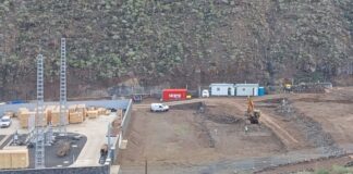 Endesa inicia las obras de una nueva subestación en La Gomera para transformar la energía del cable submarino que une la isla con Tenerife