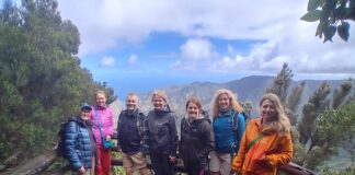 Agentes de viajes y directores de agencias de Noruega visitan La Gomera en un viaje de familiarización