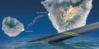 Ya hay fecha para poner en funcionamiento el cable que unirá Tenerife con La Gomera