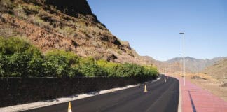 El Cabildo informa de nuevas regulaciones del tráfico en la vía CV-1 por trabajos de pavimentación