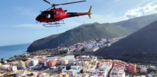 El Ayuntamiento de San Sebastián de La Gomera ejecuta la segunda fase de la obra de estabilización del talud sobre la C/ Pista de las Palmitas