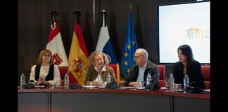 El Cabildo de La Gomera recibe la Comisión de Discapacidad del Parlamento de Canarias