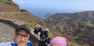 La Gomera recibe la visita de la televisión italiana RAI para elaborar un documental sobre el Silbo Gomero