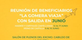 El Cabildo convoca una reunión informativa para beneficiarios del programa ‘La Gomera Viaja’ con salidas en junio