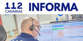 El 112 pide precaución en la circulación en la carretera GM-2 por accidente de una guagua