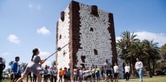 Cerca de doscientos escolares disfrutan en La Gomera de los juegos y deportes tradicionales