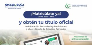 ecca.edu abre el periodo de matrícula para el curso 2025-2026
