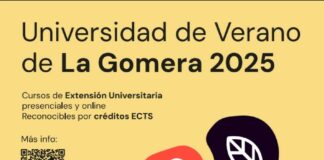 La Universidad de Verano de La Gomera presenta su catálogo de cursos formativos para este año