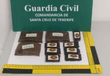 Detenidas dos personas en La Gomera acusadas de portar en una mochila medio kg de hachís