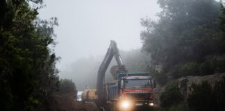 El Cabildo inicia las obras de mejora de la vía entre Juego de Bolas y La Laguna Grande con una inversión de 10,6 millones de euros