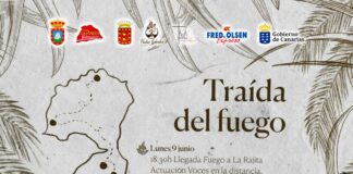 Comienza la Traída del Fuego que unirá el municipio de Vallehermoso con motivo de las Fiestas Lustrales
