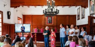 Ayuntamiento de San Sebastián, Cabildo de La Gomera y Binter presentan el acuerdo de colaboración y patrocinio para participar en el Gran Premio de RTVE