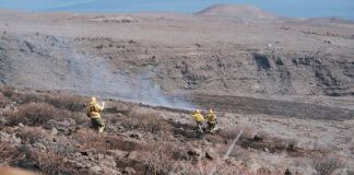 El Cabildo de La Gomera aplica medidas preventivas ante la alerta por temperaturas máximas y riesgo de incendios forestales