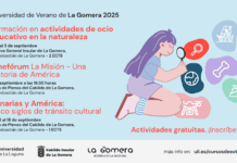 La Universidad de Verano de La Gomera continuará su programación en septiembre con tres actividades formativas gratuitas