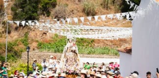 La Bajada a la Playa de la Virgen del Carmen se celebra este sábado en Vallehermoso
