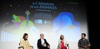 La Joven Orquesta de Canarias graba las islas con ‘El carnaval de los animales’