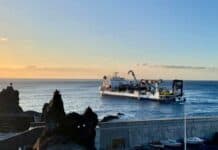 El Cabildo de La Gomera valora el inicio de los trabajos de instalación del cable submarino hacia Tenerife